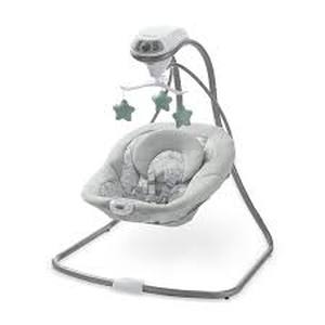 lot 3070 image: Graco Simple Sway Ivy Baby Swing