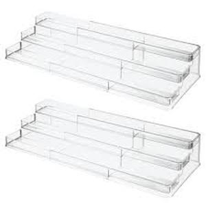 lot 3099 image: mDesign Spice Rack Organizers (2 COUNT)