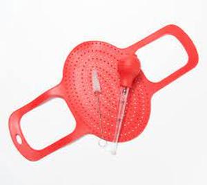 lot 3139 image: Ecolution Silicone Turkey &amp Roast Lifter