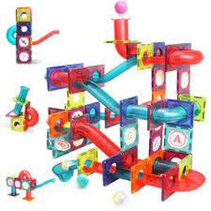 lot 3204 image: LTKFFF 3D Magnetic Block Building Set