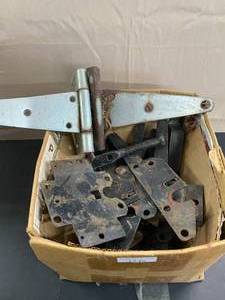 lot 1546 image: Fence Hinges, Gate Latch, and More