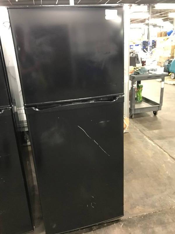lot 1359 image: Vissani Black Top Household Freezer Refrigerator