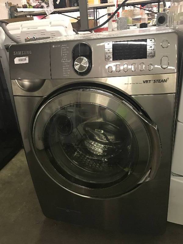lot 1380 image: Samsung VRT Steam Front Load Clothes Washer