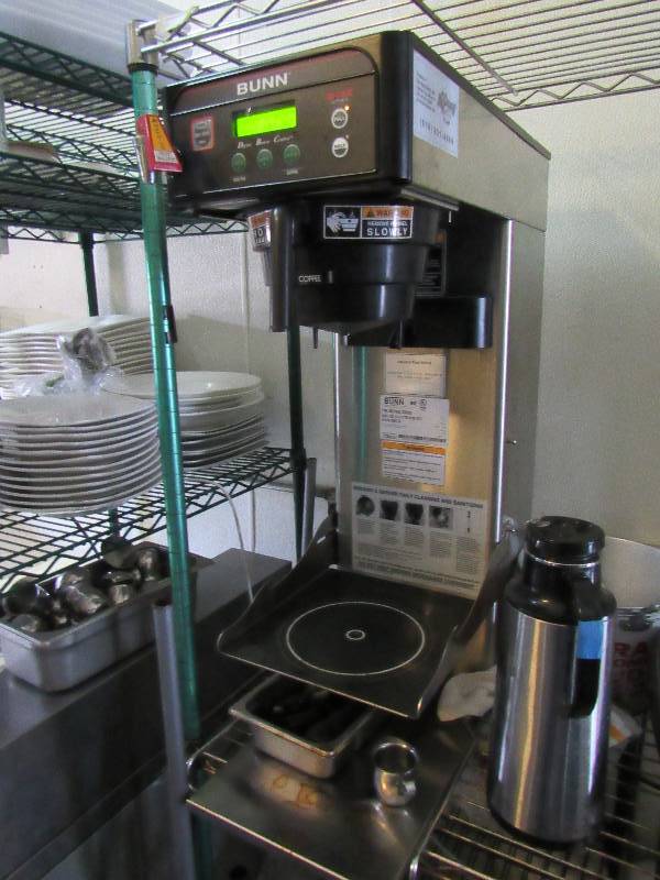 lot 1616 image: Bunn Commercial Coffee Maker With Dispensers