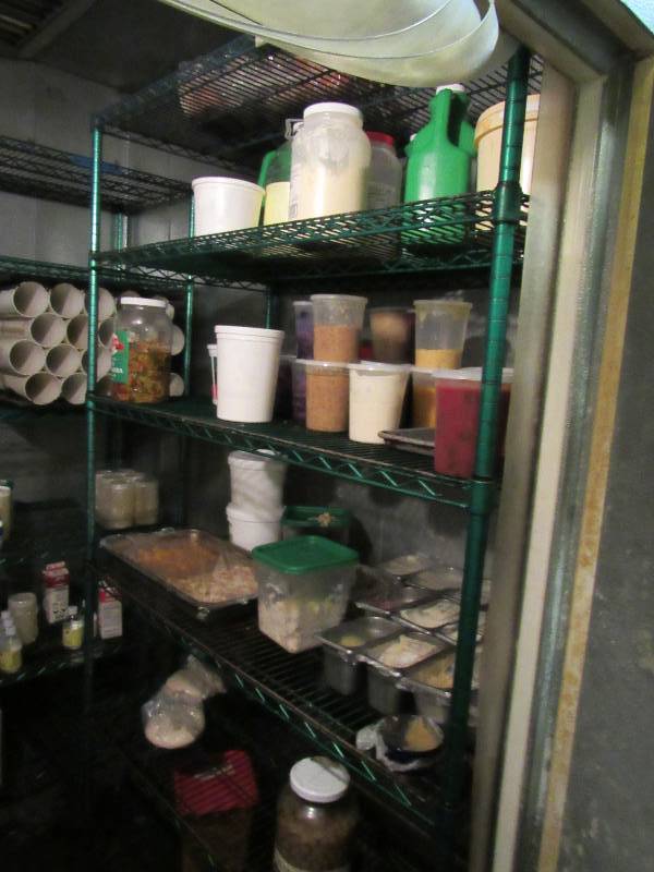 lot 1646 image: (5) Tier Wire Metal Metro Rack