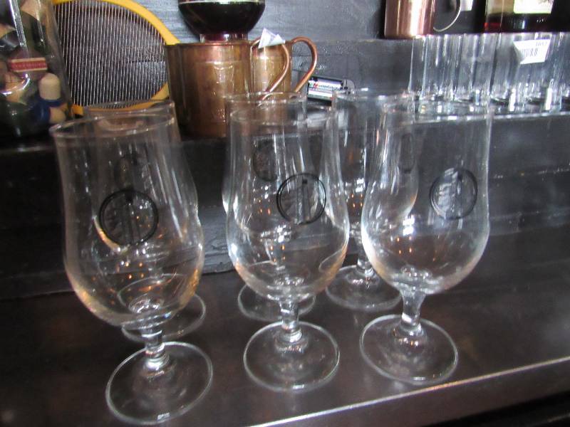 lot 1667 image: Lot of Boulevard 25cl Beer Glasses