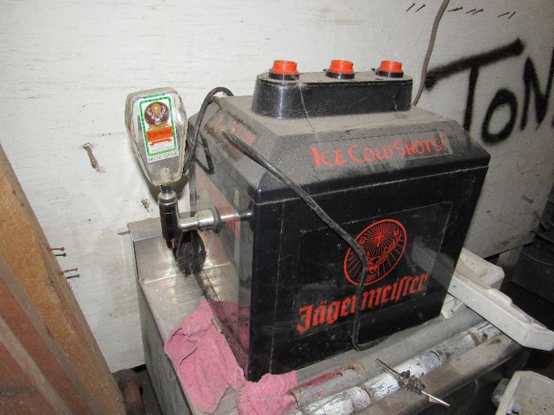 lot 567 image: 3 Bottle Jagermeister Dispencer