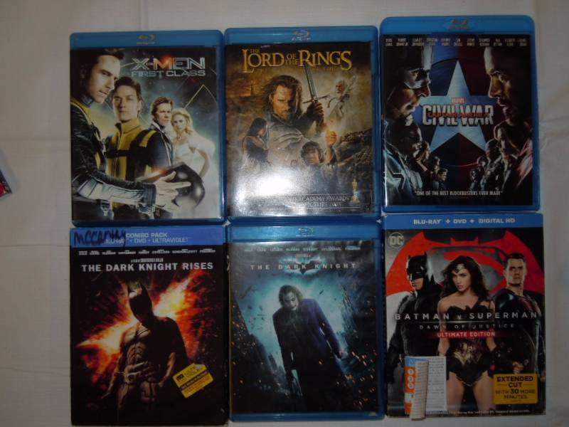 lot 134 image: Lot of Blu-Ray Dvds