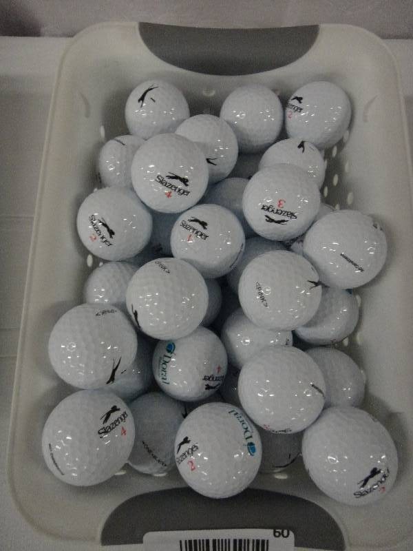 lot 60 image: Lot of Slazenger Golf Balls
