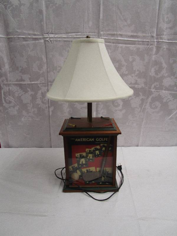 lot 274 image: Golf Lamp