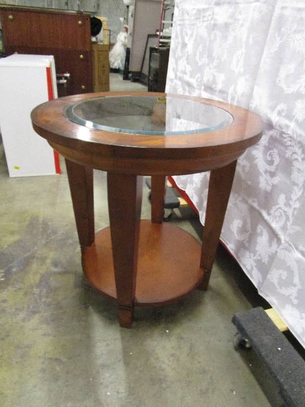 lot 311 image: Round End Table