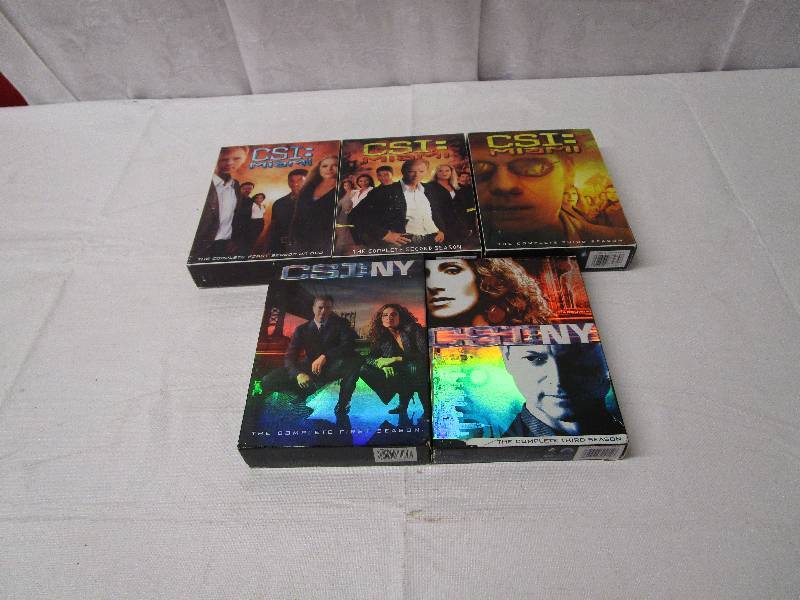 lot 360 image: CSI Dvd Lot