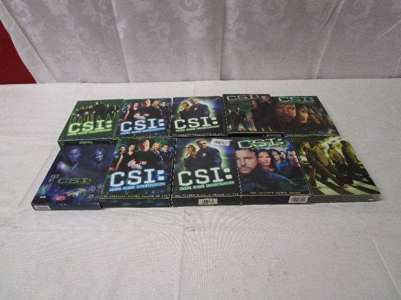 lot 363 image: CSI Dvd Lot