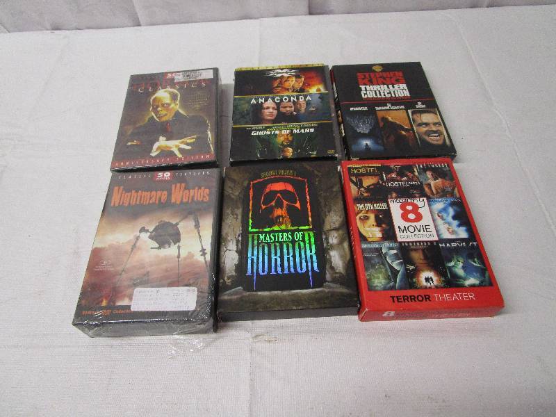 lot 365 image: Horror Dvd Lot