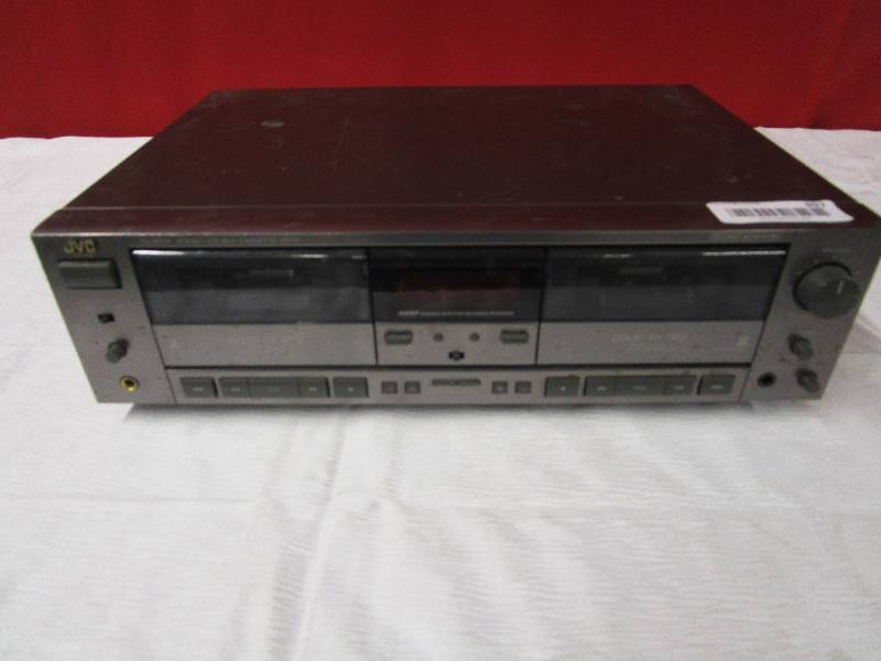 lot 497 image: Jvc Dual Cassette Deck