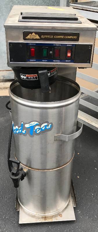 lot 2161 image: Newco NKT3-NS1 Tea Brewer - Stainless Steel