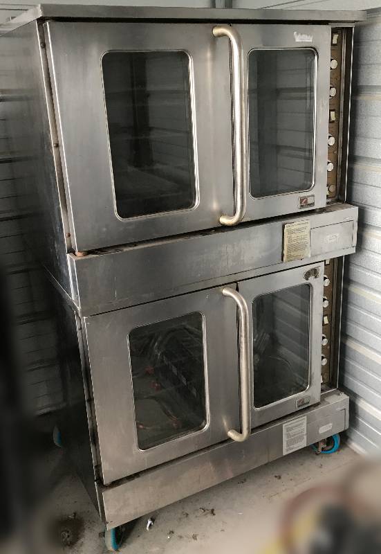 lot 2167 image: Gas Southbend Commercial Double Wall Oven Stainless Steel
