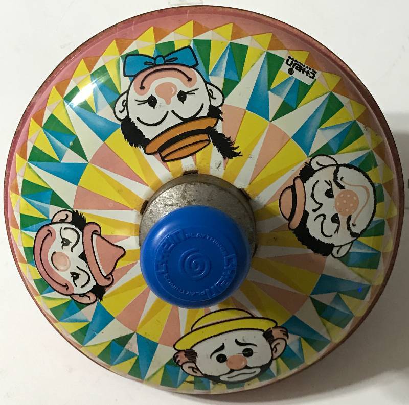 lot 2268 image: Vintage Toy Top by Chein Playthings - Looks Great