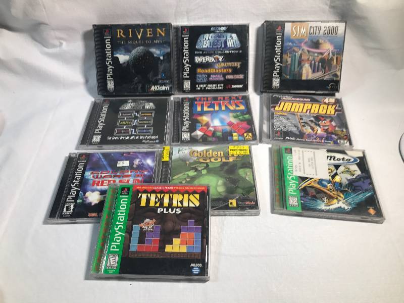 lot 2203 image: HUGE Lot of Sony Playstation One Games