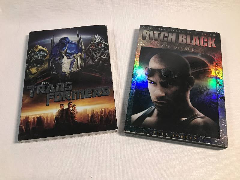 lot 2204 image: 2 DVD Movies - Transformers & Pitch Black