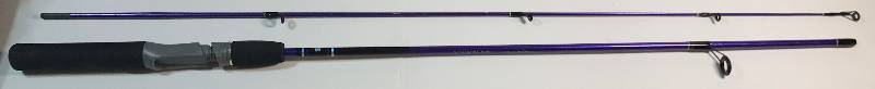lot 2302 image: Zebco Sling Shot Casting Fishing Rod 5.5 Purple 202SLSPWA-GWG4