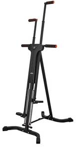lot 67186 image: Vertical Climber Exercise Machine for Home Gym with 4 Metal Guide Rails Folding Exercise Climber Cardio Workout Machine 5-Level Resistance Stair Stepper Newer Version,Easy to Assemble