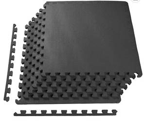 lot 67191 image: BalanceFrom Puzzle Exercise Mat with EVA Foam Interlocking Tiles