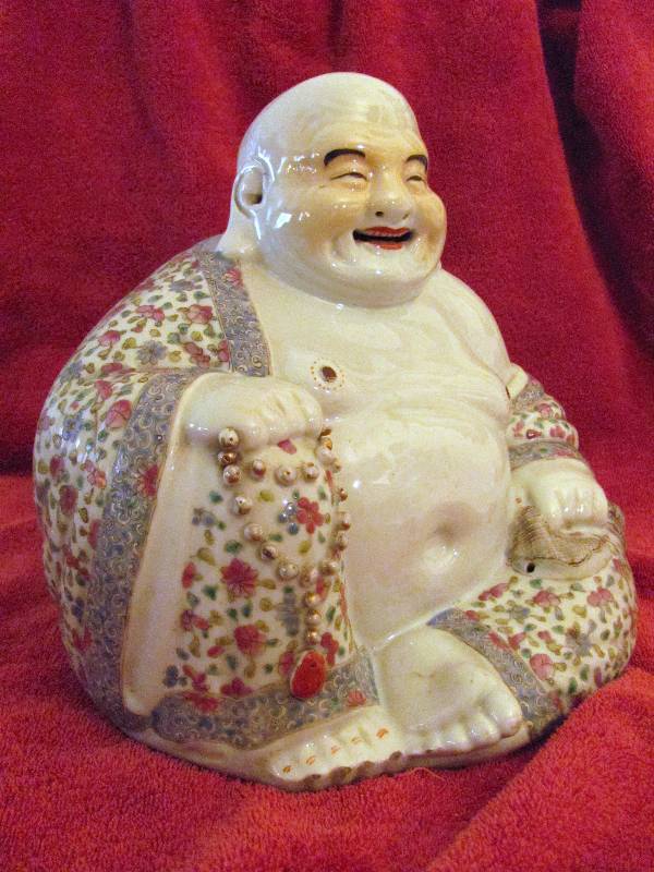 lot 6294 image: Happy Buddha Large Figurine Statue