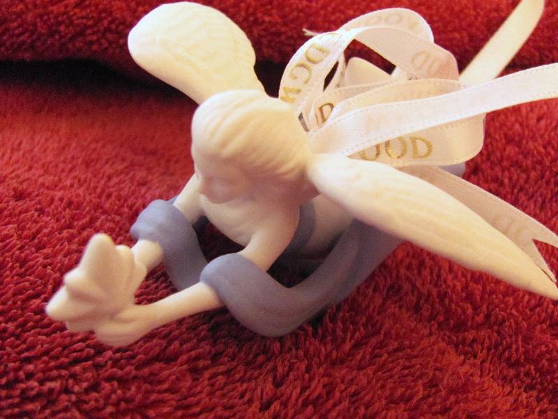 lot 6302 image: Angel Christmas Ornament by Wedgewood - with box