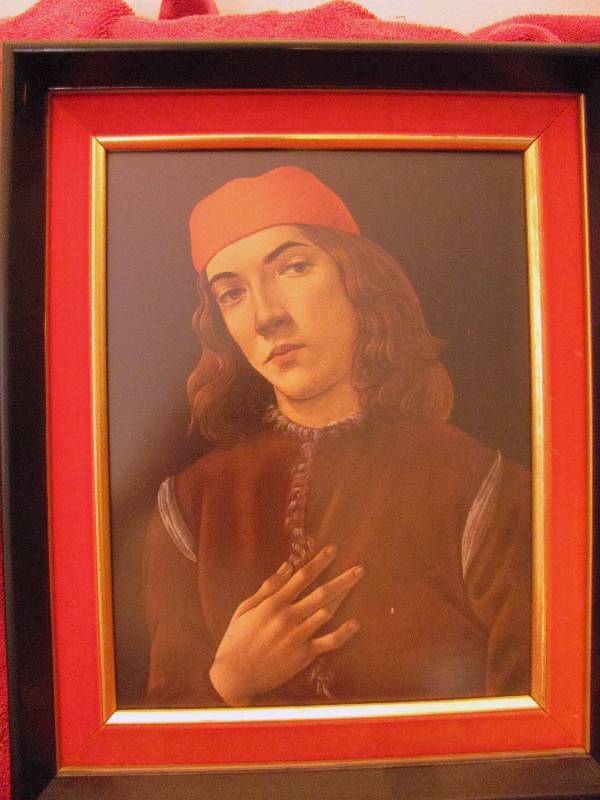lot 6304 image: Framed artwork photo of Englishman