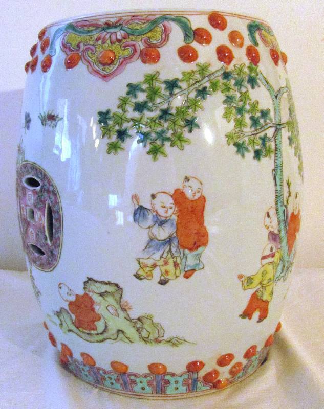 lot 6306 image: Asian artwork plant stand