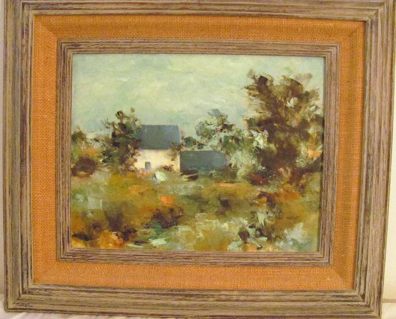 lot 6377 image: Framed Picture - see pictures 18 x 21