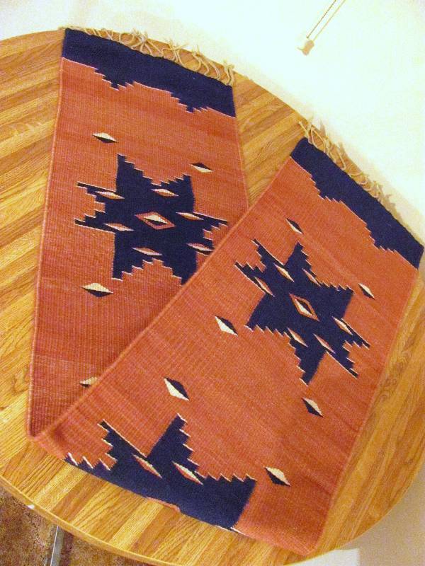lot 6413 image: Tightly Woven Table Runner 71.5 x 14.5