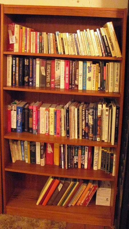 lot 7024 image: Nice Bookcase 36 x 71.5
