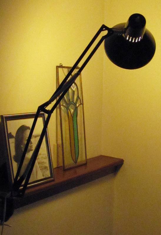 lot 7056 image: 3 Swing Arm Lamps - Clamp On