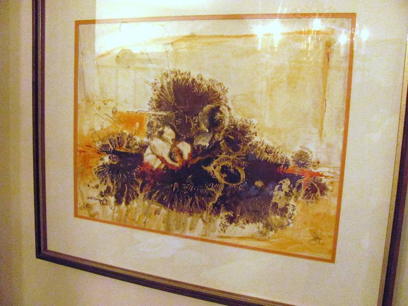 lot 7066 image: Framed Picture - 28.5 x 24