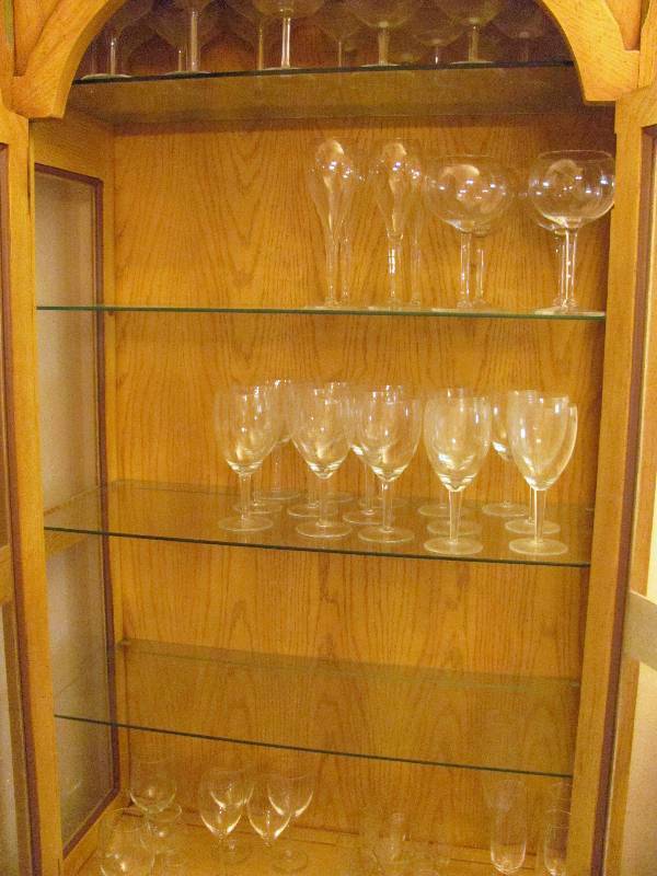 lot 7069 image: Huge Assorted Stemware Approx. 65 Pieces