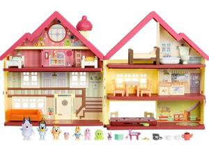 lot 55611 image: Bluey Ultimate Lights & Sounds Playhouse & Toy Box, 2.5-3 inch Figures - Amazon Exclusive