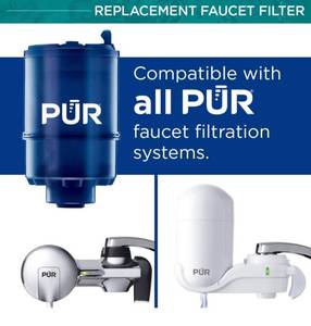 lot 55681 image: PUR PLUS Mineral Core Faucet Mount Water Filter Replacement (2 Pack) �� Compatible With All PUR Faucet Filtration Systems