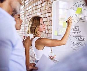 lot 55698 image: Large Magnetic Whiteboard,60 x 36 Magnetic Dry Erase Board, White Board