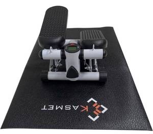 lot 55716 image: KASMET Treadmill Mat for Hardwood Floor , Non-Slip Gym Mat for Any Home Exercise Equipment, Mats for Exercise Bike , Home Gym Floor Protection Mat for Workout Equipment (XS-29.92x20.08x0.16 in)