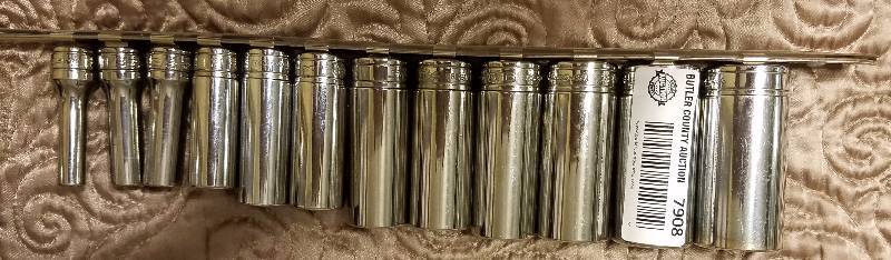 lot 7908 image: 38 Snap-On Socket Set 14 to 1 78 -  SNAP-ON 