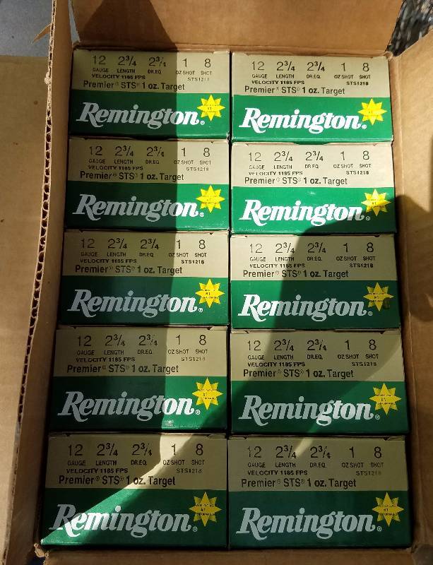 lot 7923 image: 2 CASES - Remington Shotgun Shells - target loads deliver shot-to-shot consistency