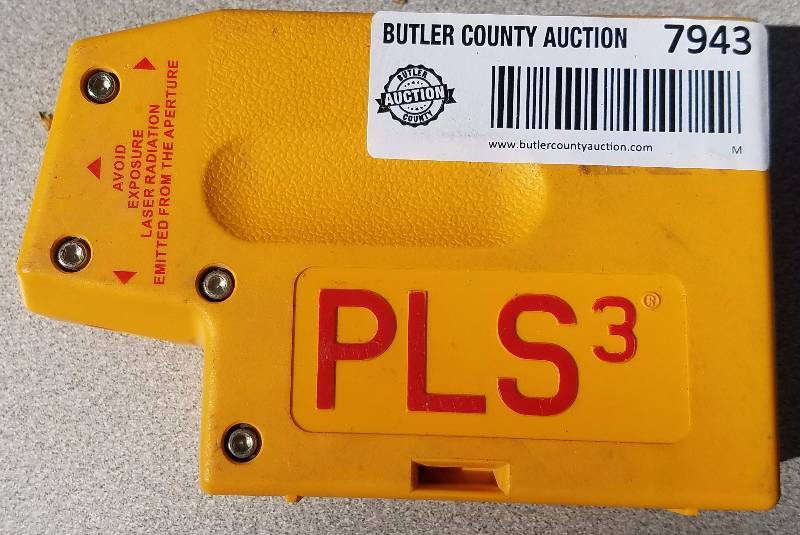 lot 7943 image: Pacific Laser Systems - PLS3 Plumb and Level Point-to-Point 3 Dot Laser
