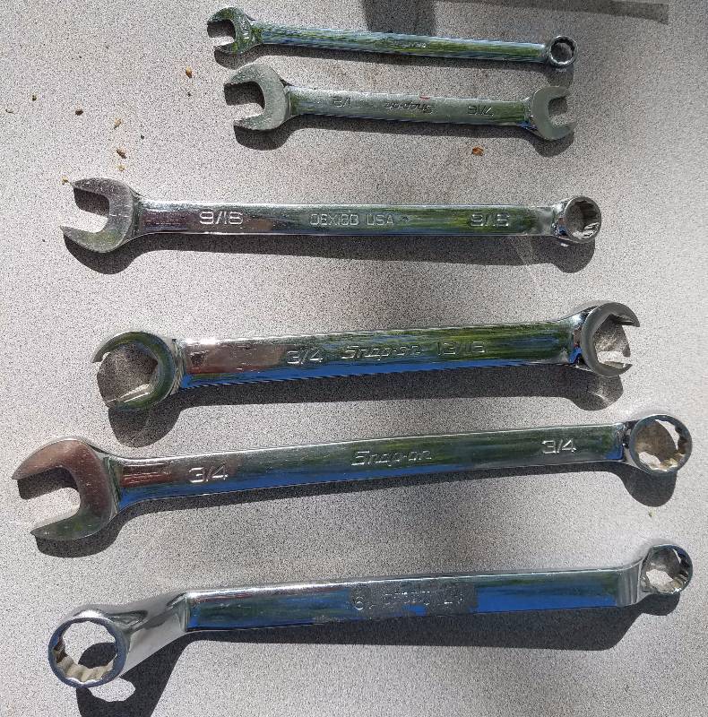 lot 7946 image: Miscellaneous SNAP-ON Wrenches