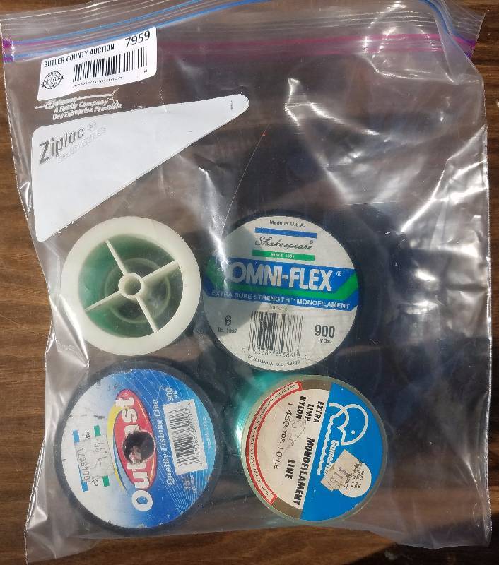 lot 7959 image: 4 Spools of Fishing Line