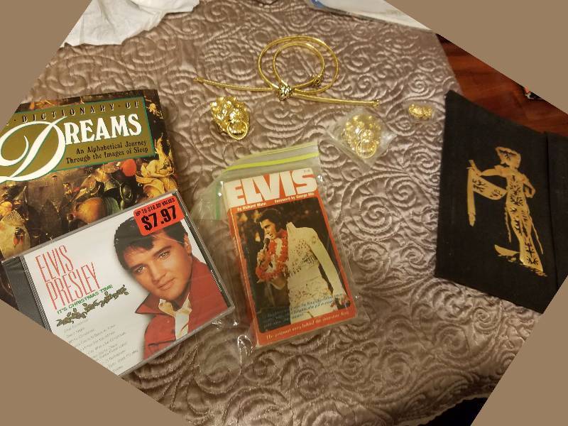 lot 7964 image: Elvis Presley Book and CD - Pain - A Dictionary of Dreams