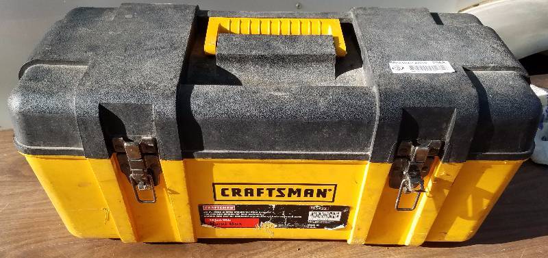 lot 7968 image: Craftsman Tool box