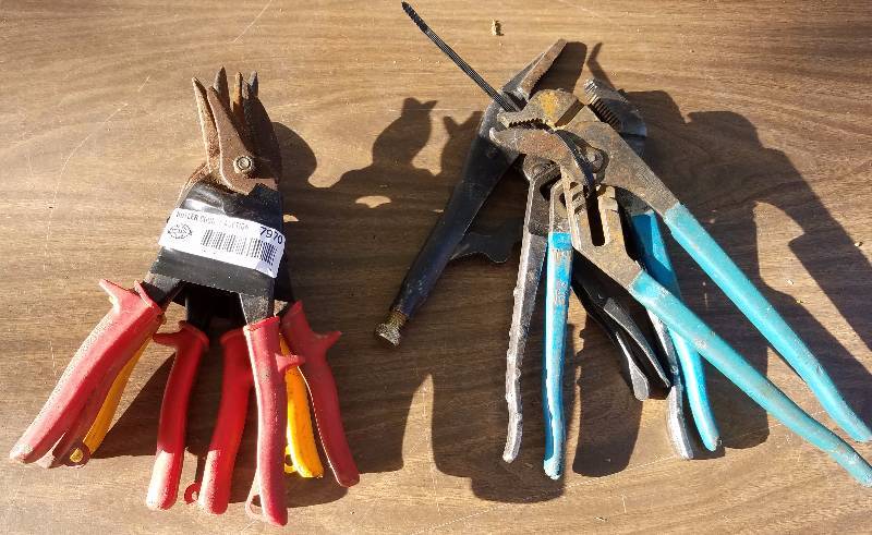 lot 7970 image: Channel Locks - Vice Grips & Tin Snips