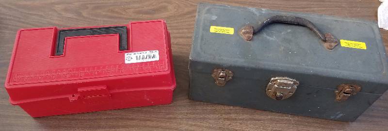 lot 7974 image: 2 Tool Boxes of Miscellaneous Tools and Wrenches